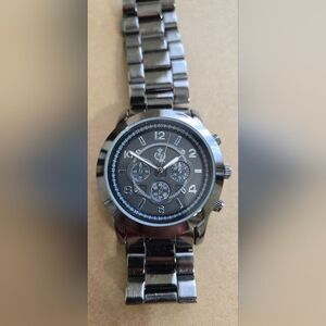 Premier Designs Men's Silver Chronograph Watch